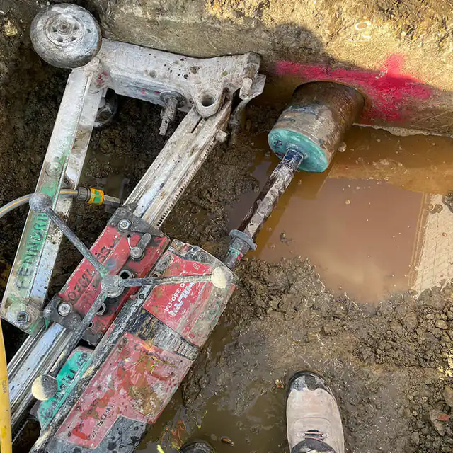 Diamond drilling Diamond drilling work by Fenndrill Ltd